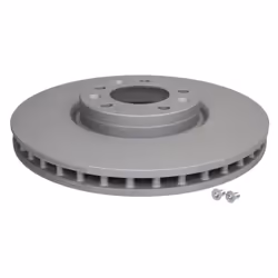 Disque de frein ATE 24.0128-0269.1 avant, ventilé, à haute teneur en carbone, 1 pièce