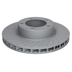 Disque de frein ATE 24.0128-0273.1 avant, ventilé, à haute teneur en carbone, 1 pièce