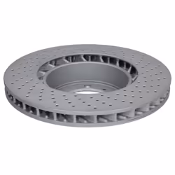 Disque de frein ATE 24.0128-0273.1 avant, ventilé, à haute teneur en carbone, 1 pièce