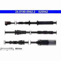 Témoin d'usure, plaquettes de frein ATE 24.8190-0942.2