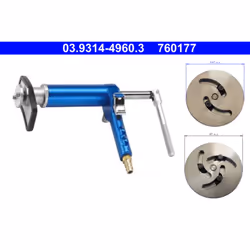 Kit repousse-piston de frein ATE 03.9314-4960.3