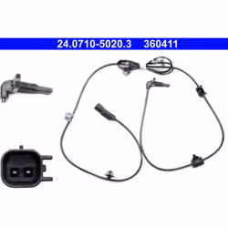 Capteur, vitesse de roue ATE 24.0710-5020.3 droite