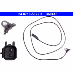 Capteur, vitesse de roue ATE 24.0710-5022.3 droite