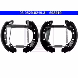 ATE Original TopKit 03.0520-8219.3 Kit de freins, freins à tambours avec cylindre de roue, avec accessoires VOLKSWAGEN: Polo IV 3/5 portes - Vue supplémentaire 6