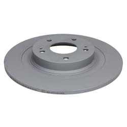Disque de frein ATE 24.0110-0395.1 arrière, plein, 1 pièce
