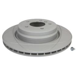 Disque de frein ATE 24.0322-0236.1 arrière, rainuré, ventilé, 1 pièce