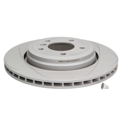 Disque de frein ATE 24.0322-0209.1 arrière, rainuré, ventilé, 1 pièce