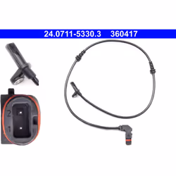 Capteur, vitesse de roue ATE 24.0711-5330.3