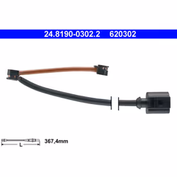 Témoin d'usure, plaquettes de frein ATE 24.8190-0302.2