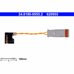 Témoin d'usure, plaquettes de frein ATE 24.8190-0955.2