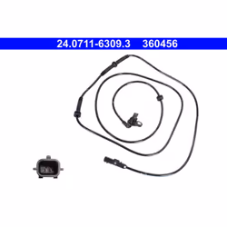 Capteur, vitesse de roue ATE 24.0711-6309.3 droite