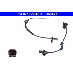 Capteur, vitesse de roue ATE 24.0710-5048.3 droite