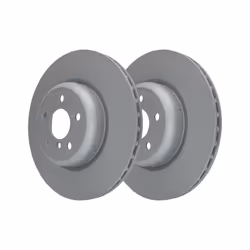 Disque de frein ATE 24.0124-0262.2 arrière, ventilé, à haute teneur en carbone, 1 pièce