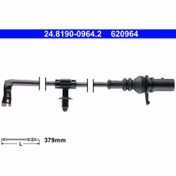Témoin d'usure, plaquettes de frein ATE 24.8190-0964.2