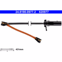 Témoin d'usure, plaquettes de frein ATE 24.8190-0977.2