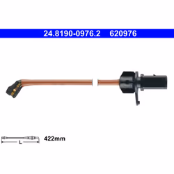 Témoin d'usure, plaquettes de frein ATE 24.8190-0976.2