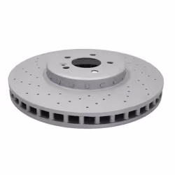 Disque de frein ATE 24.0136-0134.2 avant, ventilé, à haute teneur en carbone, 1 pièce