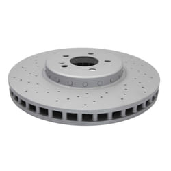 Disque de frein ATE 24.0136-0134.2 avant, ventilé, à haute teneur en carbone, 1 pièce