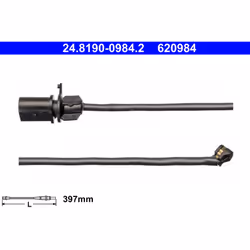 Témoin d'usure, plaquettes de frein ATE 24.8190-0984.2