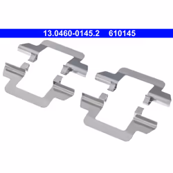 Kit d'accessoires, plaquette de frein ATE 13.0460-0145.2
