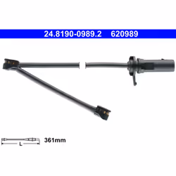 Témoin d'usure, plaquettes de frein ATE 24.8190-0989.2
