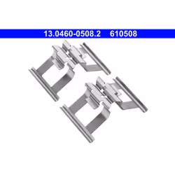 Kit d'accessoires, plaquette de frein ATE 13.0460-0508.2