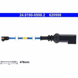 Témoin d'usure, plaquettes de frein ATE 24.8190-0998.2
