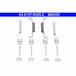 Kit d'accessoires, mâchoires de frein ATE 03.0137-9325.2