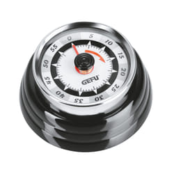 GEFU RETRO Minuteur mécanique de cuisine Noir, Rouge, Blanc