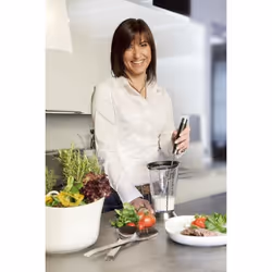 GEFU 12790 fouet Fouet rotatif Plastique, Acier inoxydable Acier inoxydable