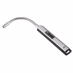 GEFU 12980 briquet cuisine Allume-gaz de cuisine Piezo Noir, Argent