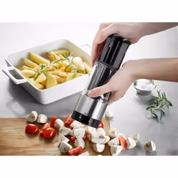 GEFU FLEXICUT emporte-pièce alimentaire Noir, Gris, Transparent Plastique, Acier inoxydable