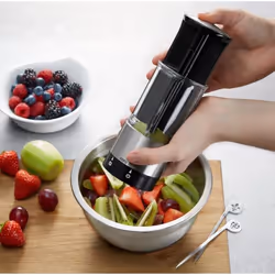 GEFU FLEXICUT emporte-pièce alimentaire Noir, Gris, Transparent Plastique, Acier inoxydable