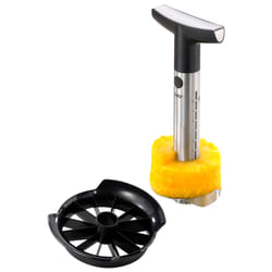 GEFU PROFESSIONAL ustensile pour râper et émincer Noir, Acier inoxydable