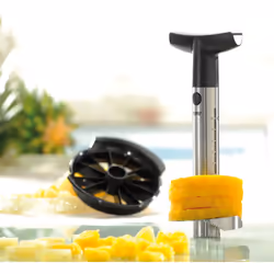 GEFU PROFESSIONAL ustensile pour râper et émincer Noir, Acier inoxydable
