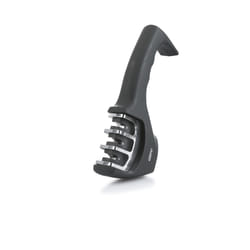 GEFU COLT Fente aiguiseur couteau Noir, Acier inoxydable