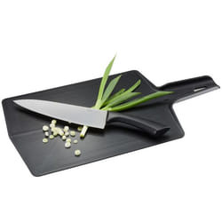 GEFU LAVOS planche à découper pour cuisine Rectangulaire Polypropylène Noir