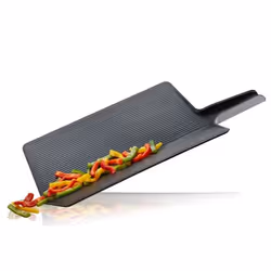 GEFU LAVOS planche à découper pour cuisine Rectangulaire Polypropylène Noir