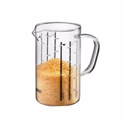 GEFU METI, 0,5 L, ml, once, Verre borosilicate, Transparent, 88 mm, 126 mm