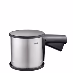 GEFU SIVA, Noir, Acier inoxydable, Plastique, Acier inoxydable, Rond, 10,5 cm, 105 mm, 205 mm