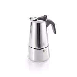 GEFU EMILIO, 0,2 L, Plastique, Acier inoxydable, Noir, Acier inoxydable, 124 mm, 89 mm, 174 mm