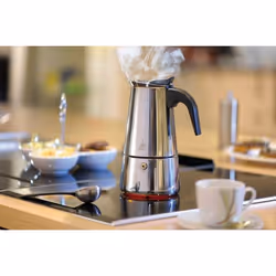 GEFU 16160 machine à café manuelle Cafetière à moka Acier inoxydable