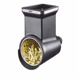 GEFU TRANSFORMA, Râpe tournante, Noir, Acier inoxydable, Plastique, Acier inoxydable, 94 mm, 149 mm, 170 mm