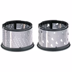 GEFU 19060 râpe Râpe tournante Noir, Acier inoxydable