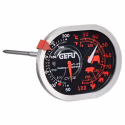 GEFU MESSIMO thermomètre pour aliments 25 - 300 °C Analogique