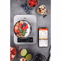 GEFU SCORE Acier inoxydable Comptoir Rectangle Balance de ménage électronique