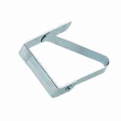 GEFU FERMO, Pince à nappe, Acier inoxydable, Acier inoxydable, 4 pièce(s), 235 mm, 80 mm