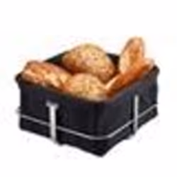Corbeille à pain - GEFU - Brunch - Acier inoxydable - Coton - Lavable en machine