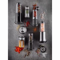 GEFU 34627 Râpe tournante Noir, Acier inoxydable, Transparent - Vue supplémentaire 7