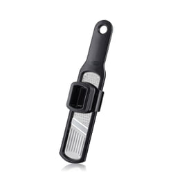 GEFU 50472 râpe Râpe plane Noir, Acier inoxydable